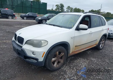 2008 BMW X5 3.0Si z USA, uszkodzony, nr VIN 5UXFE435X8L021831